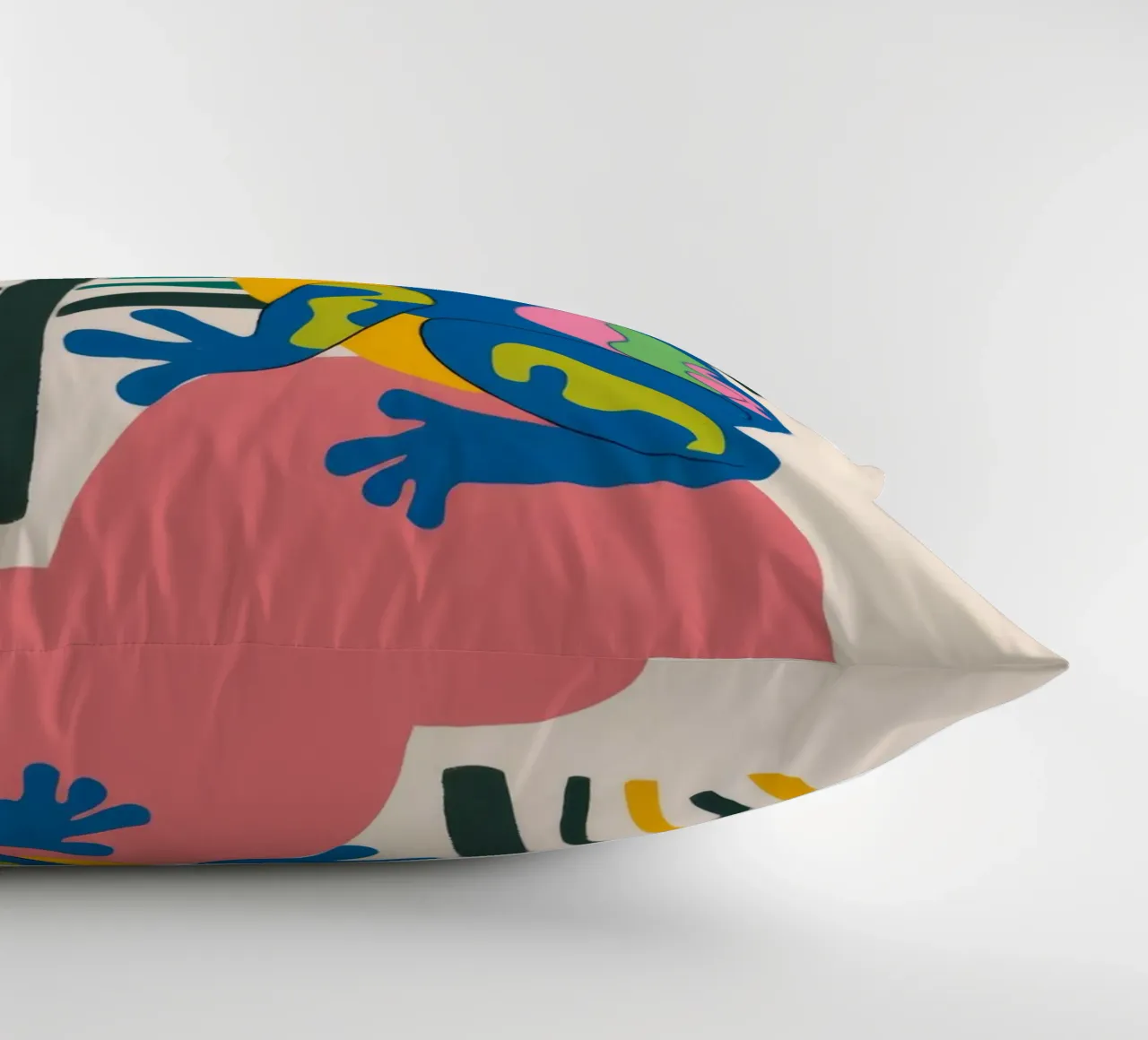 Uccello e fiore cuscino da Seren Liodra