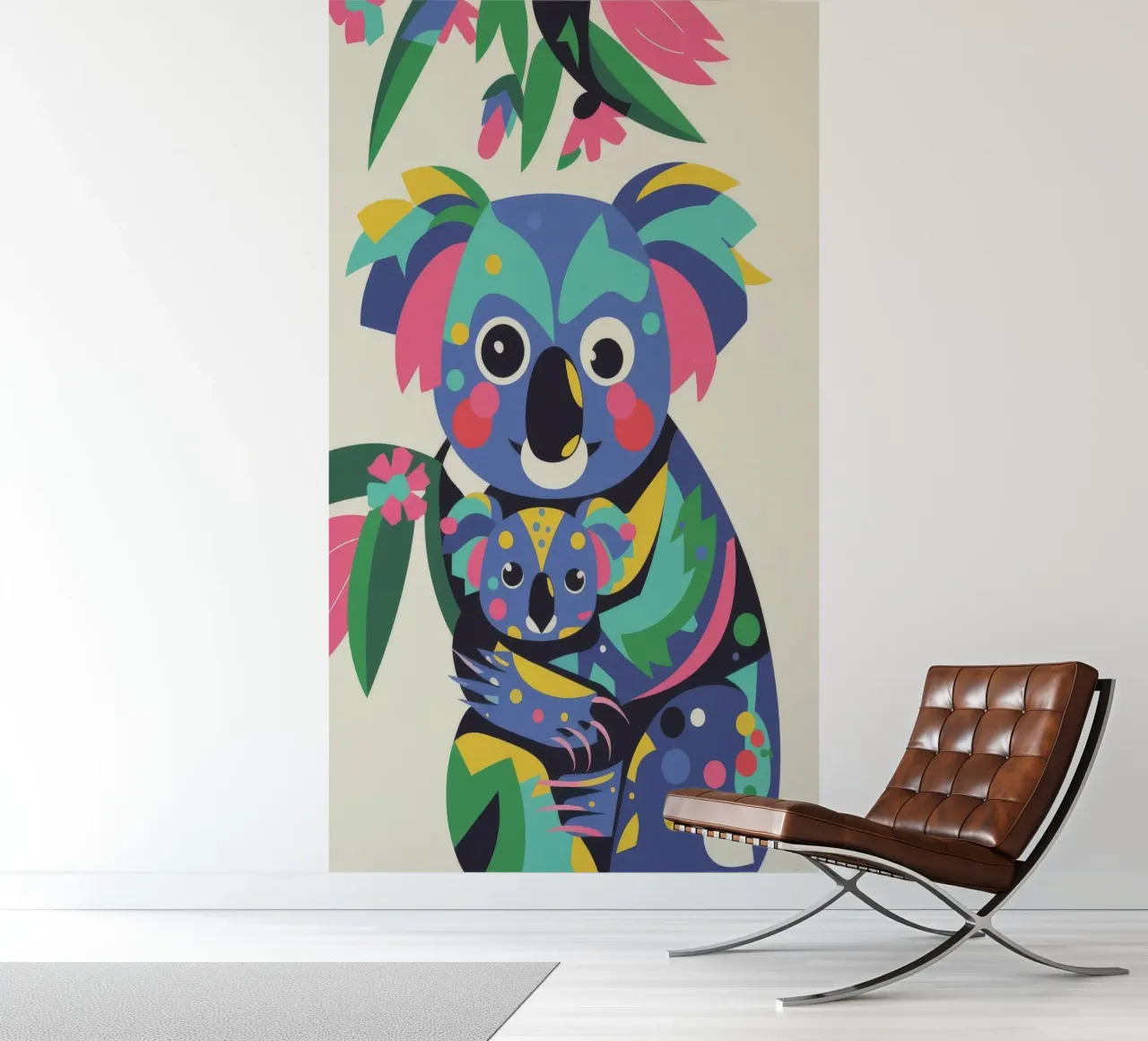 Koala and Baby photo wallpaper by Seren Liodra
