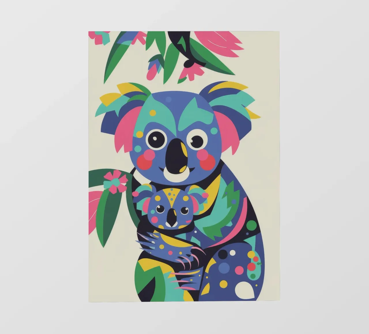 Koala and Baby photo wallpaper by Seren Liodra