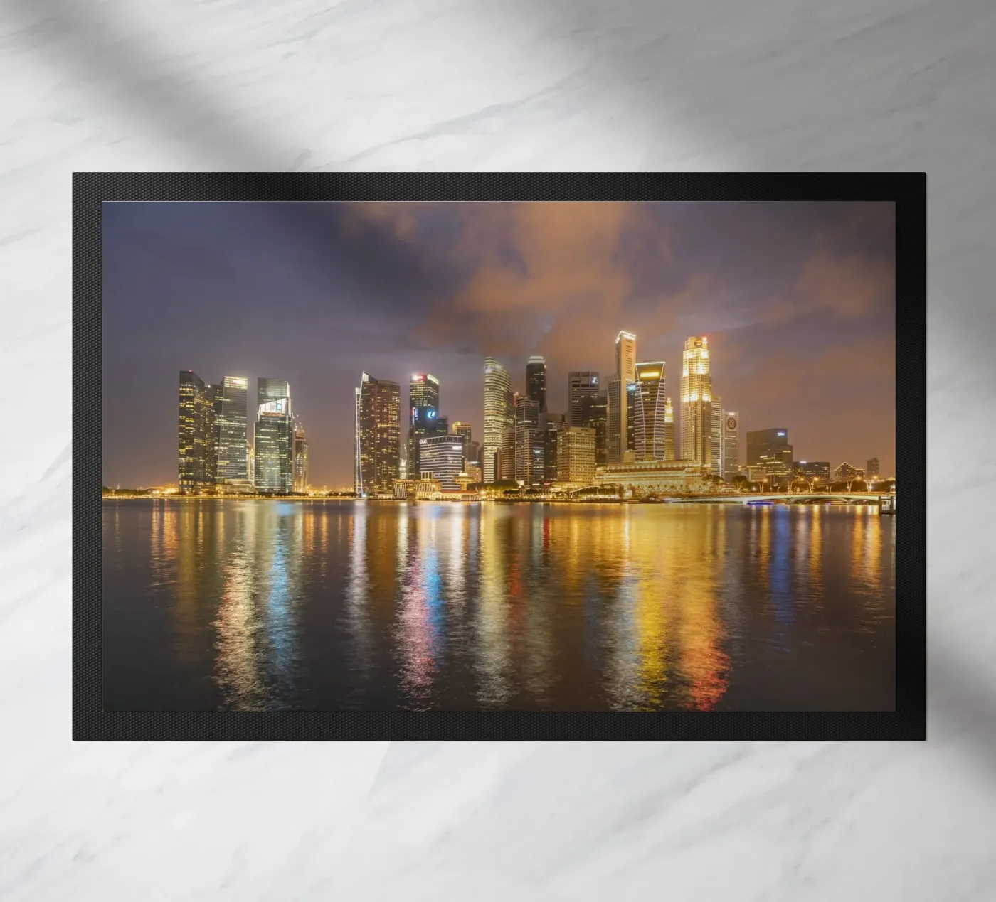 Singapur deurmat van Reisefotografie - Bilder aus aller Welt