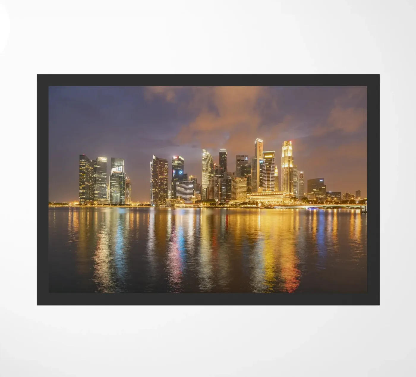 Singapur deurmat van Reisefotografie - Bilder aus aller Welt