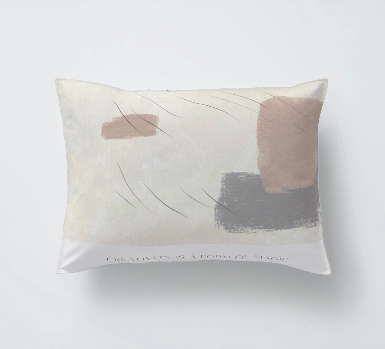 Creativity Is A Form Of Magic decorative cushion by treechild