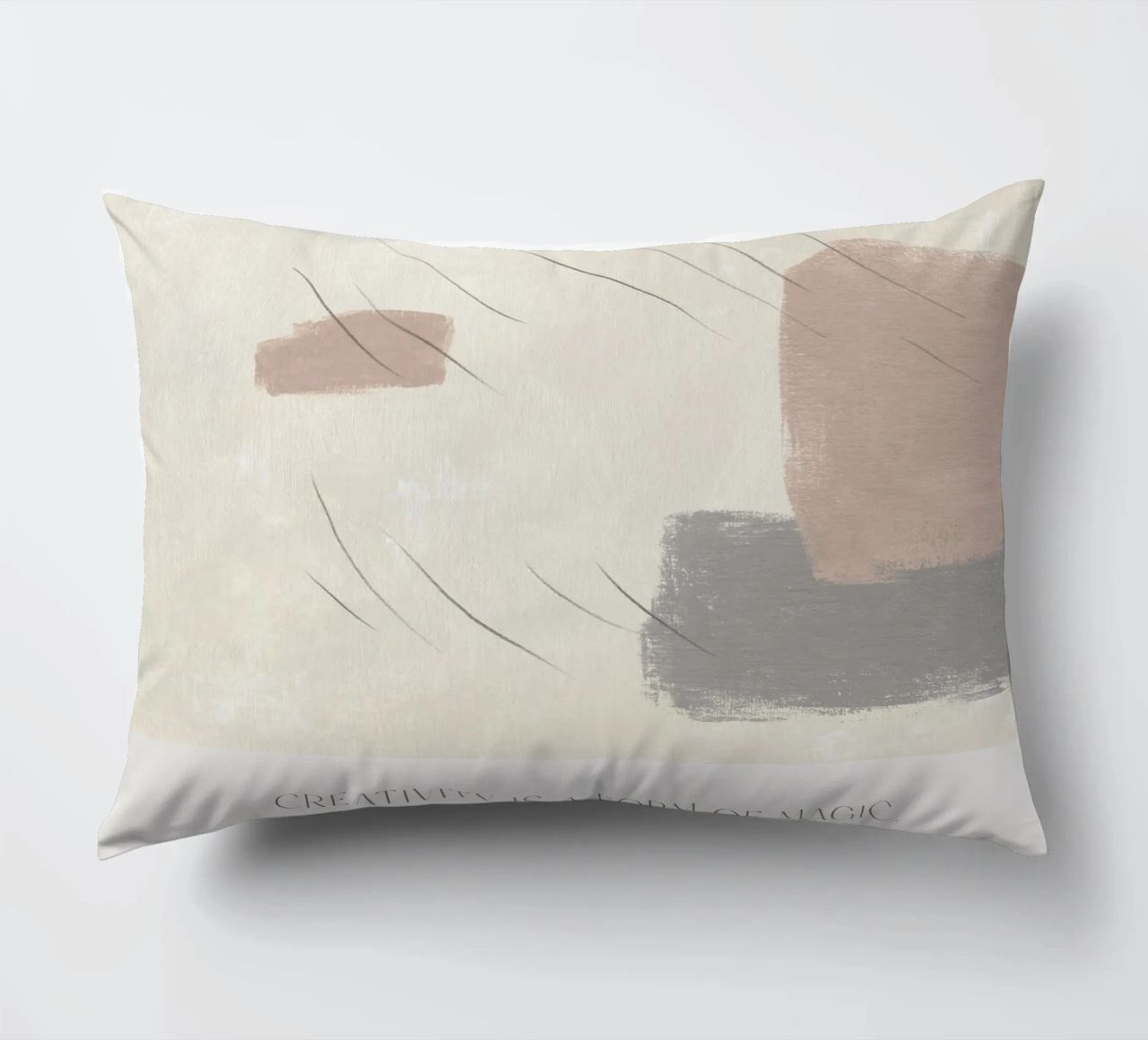 Creativity Is A Form Of Magic decorative cushion by treechild