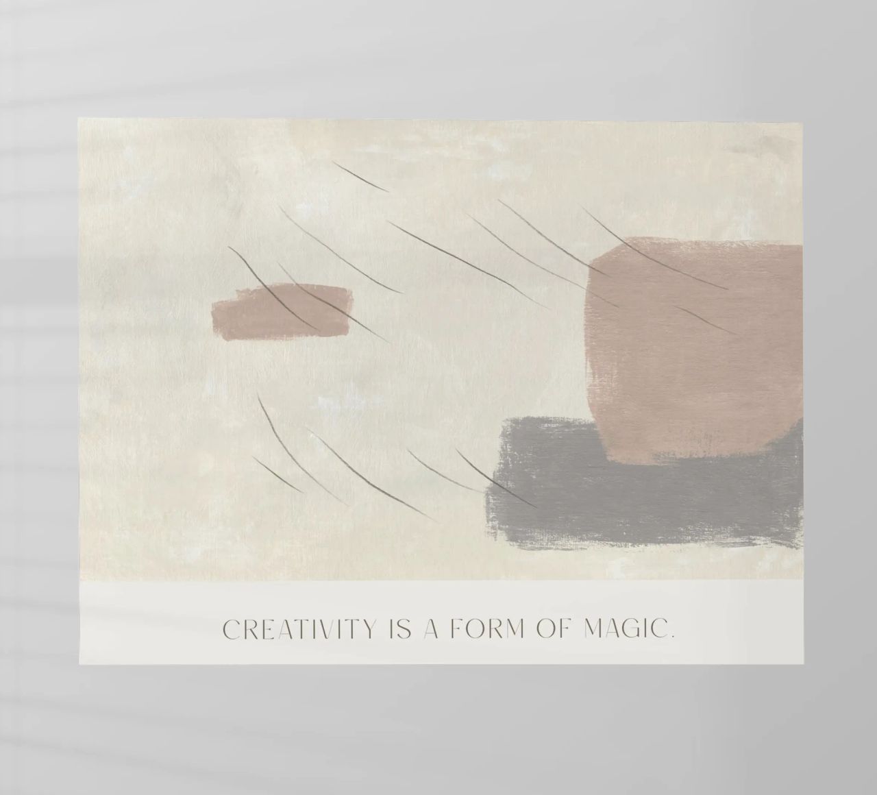 Creativity Is A Form Of Magic pellicola backlit da treechild