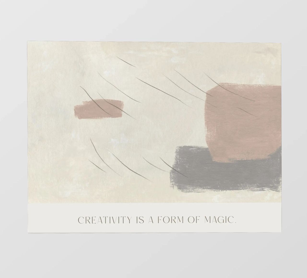 Creativity Is A Form Of Magic pellicola backlit da treechild
