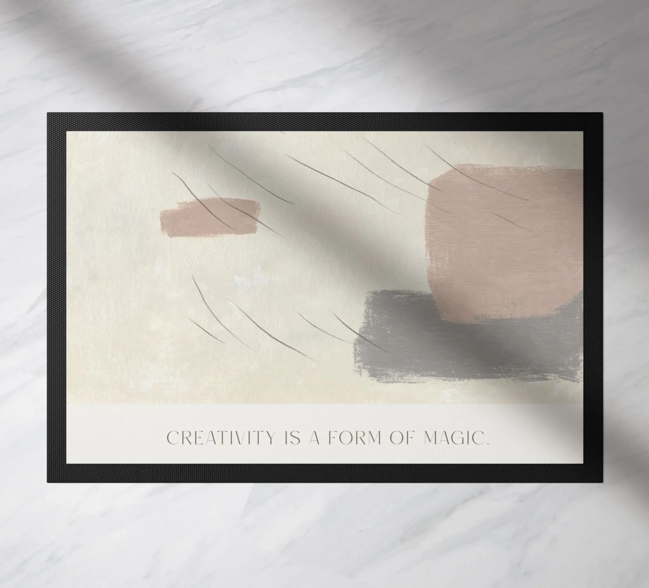 Creativity Is A Form Of Magic doormat by treechild