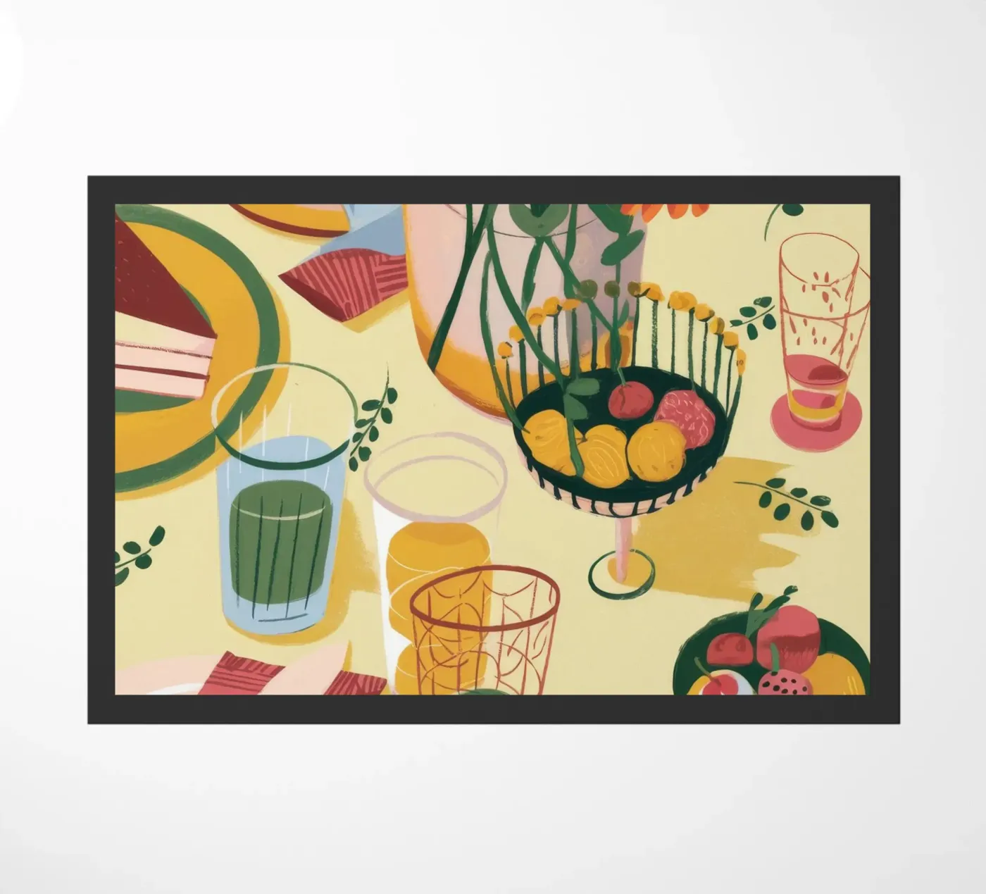 Sunflower Table Setting zerbino da Kamera Obskura