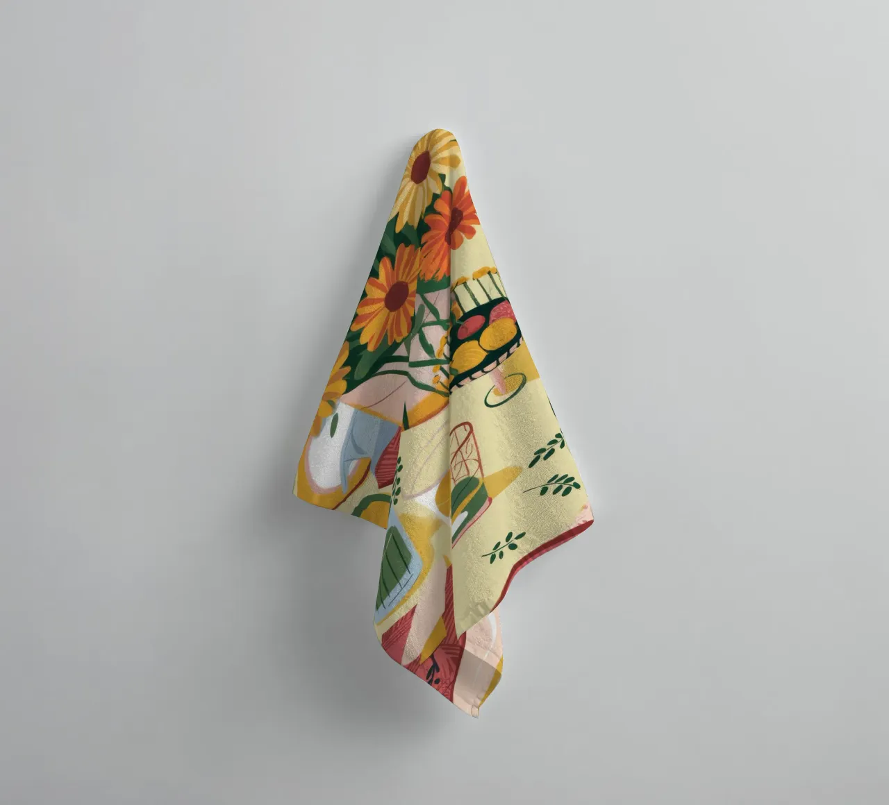 Sonnenblumen-Tischset Handtuch von Kamera Obskura