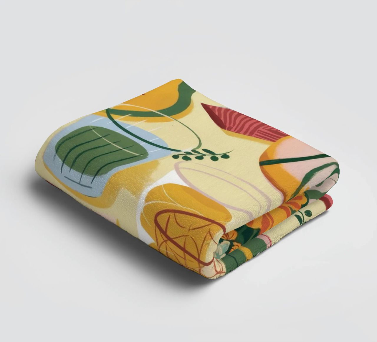 Sunflower Table Setting towel by Kamera Obskura
