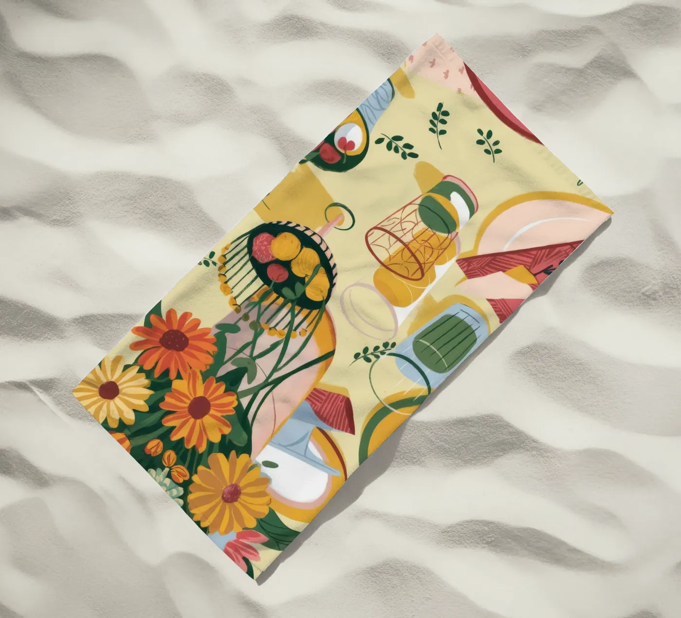 Sunflower Table Setting telo mare da Kamera Obskura