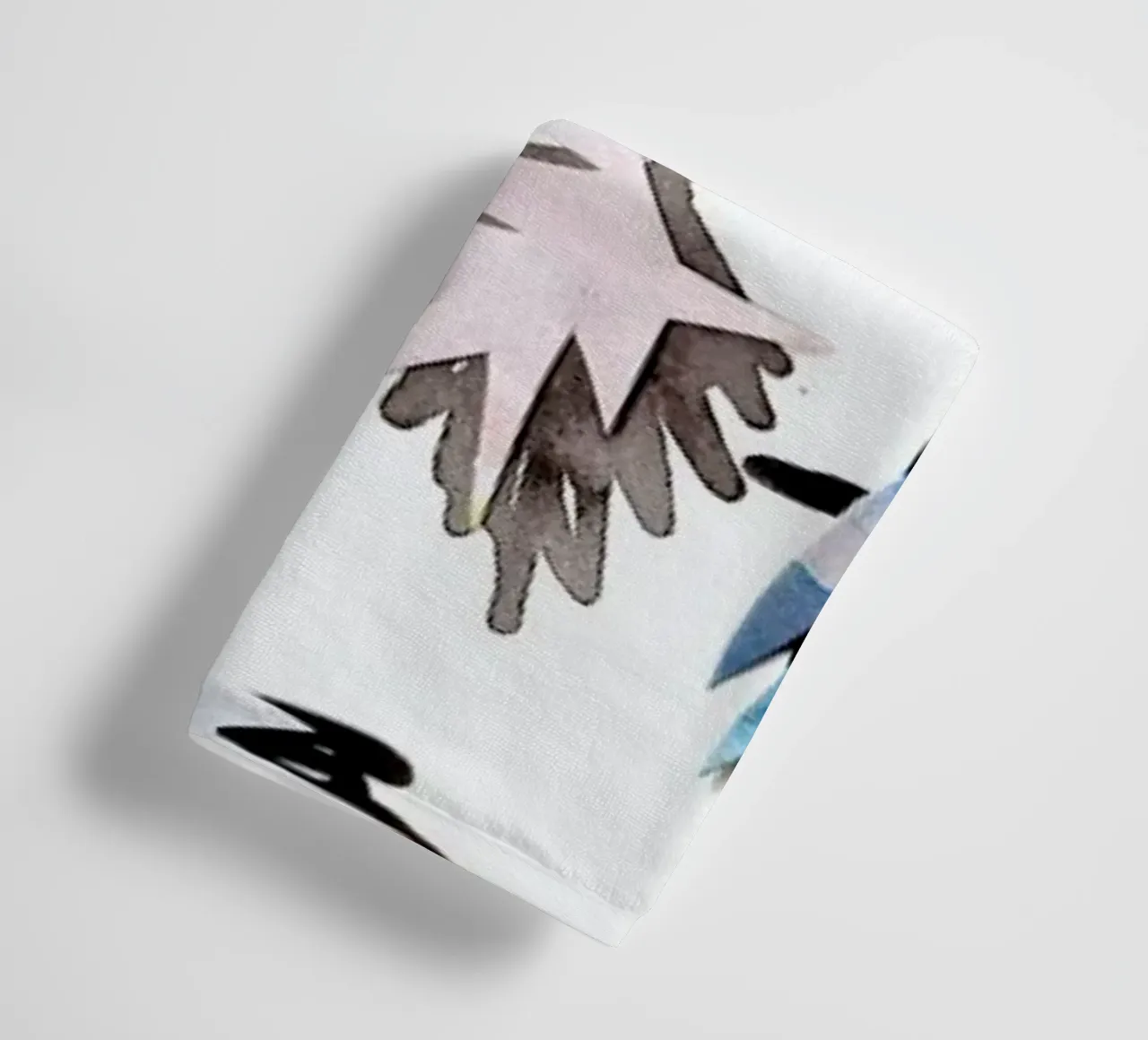 Palm Leaves towel by Farina Kuklinski