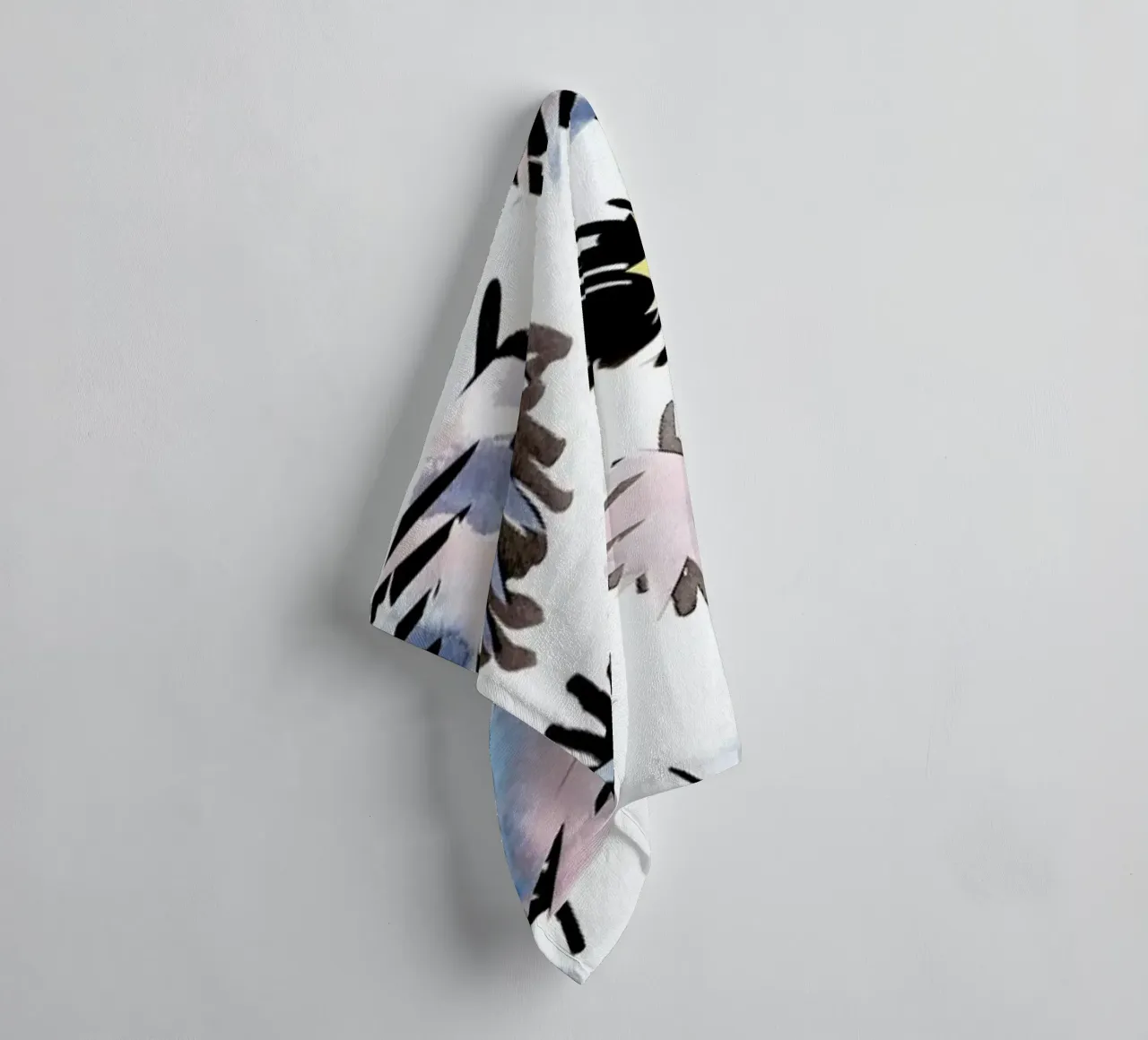 Palm Leaves towel by Farina Kuklinski