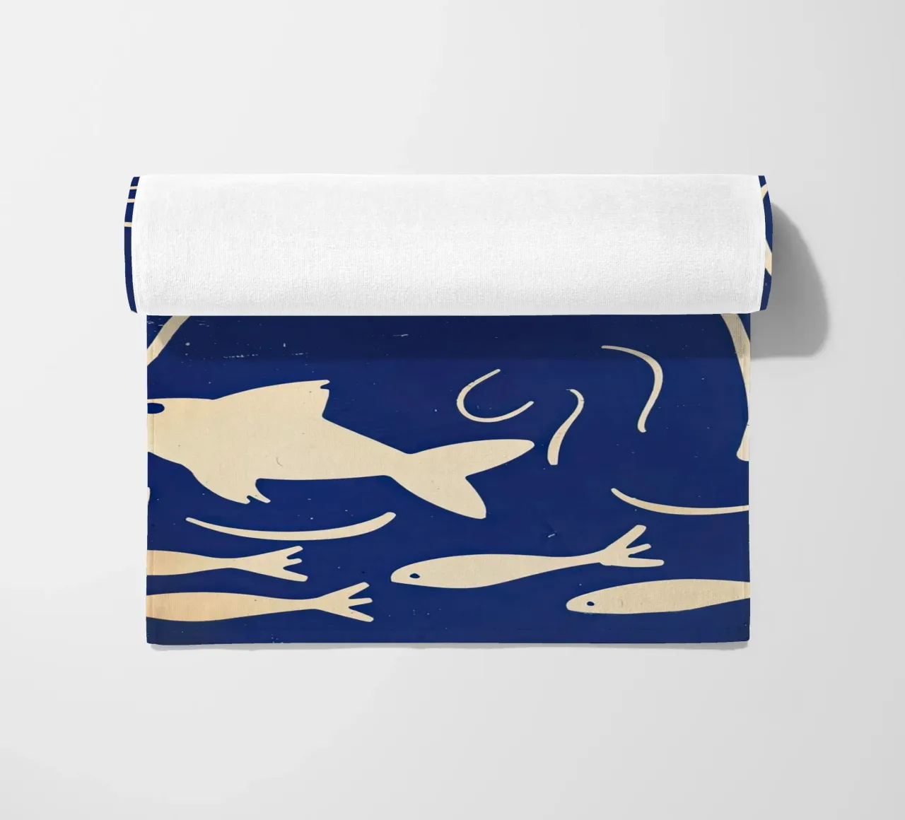 Gatto e pesce telo mare da DaarbyN