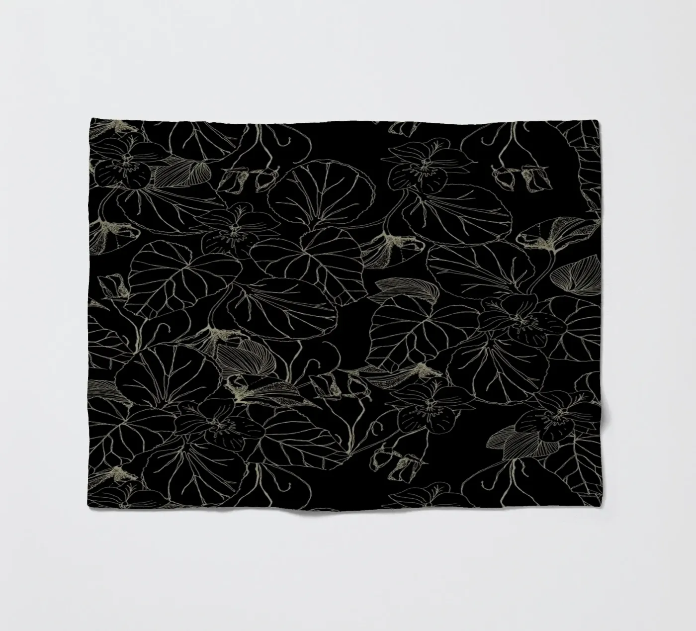 Flowers Fleecedecke von Giulio Iurissevich