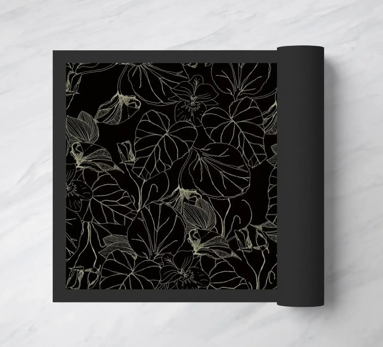 Flowers deurmat van Giulio Iurissevich