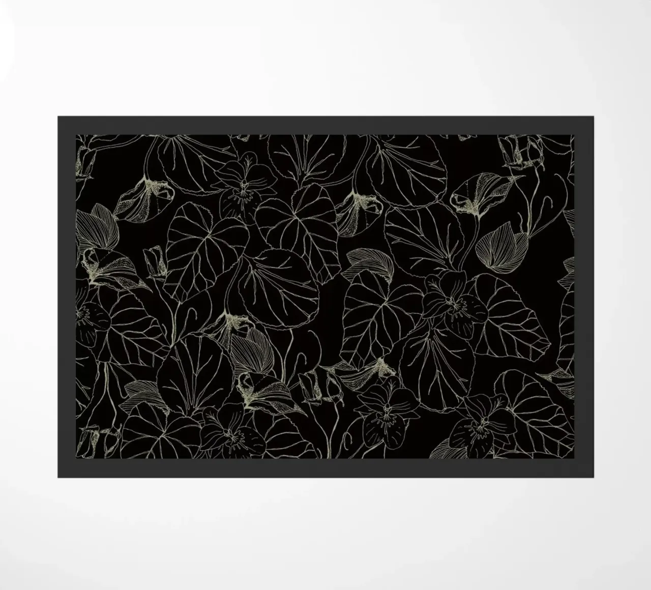 Flowers deurmat van Giulio Iurissevich