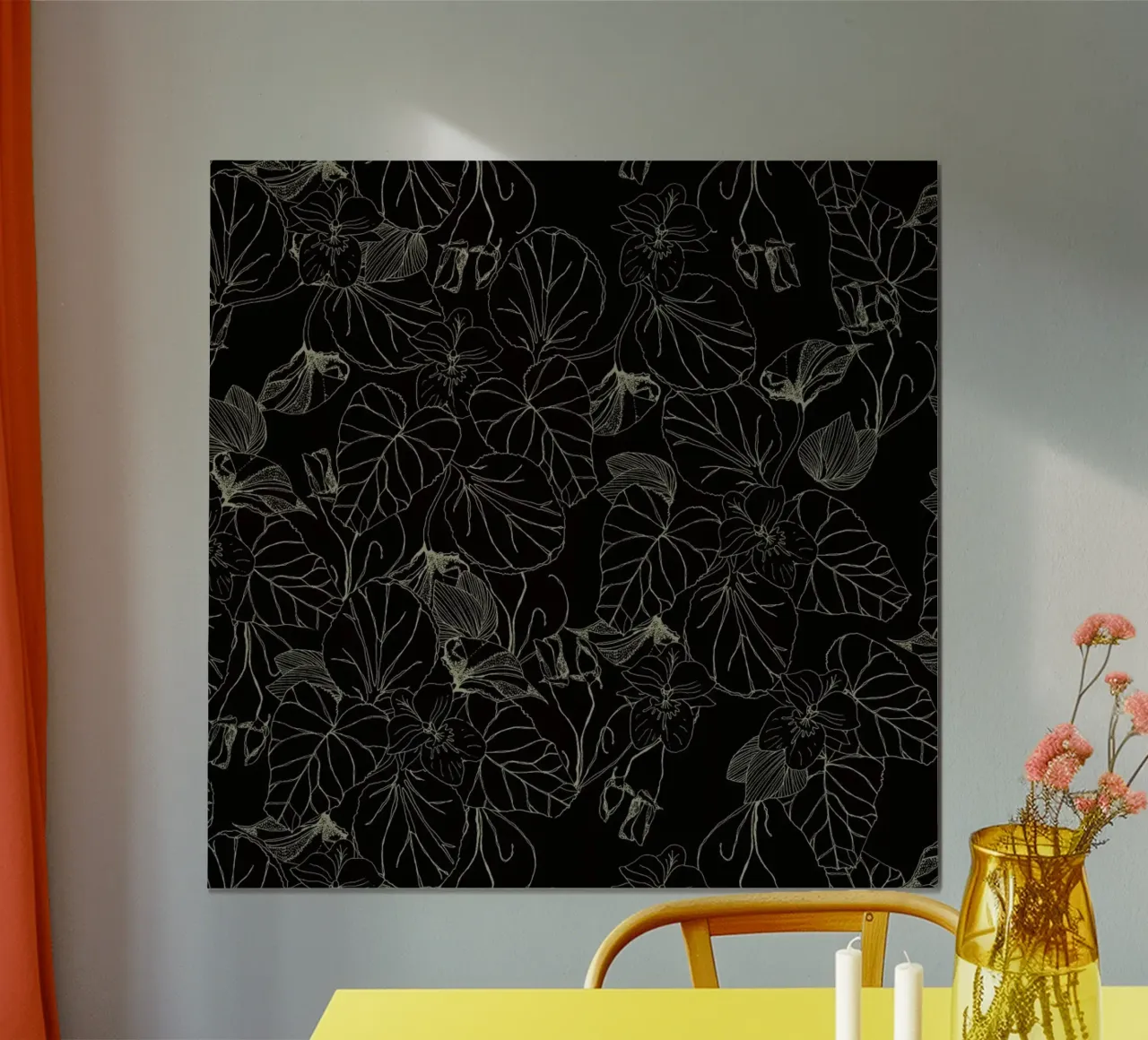 Flowers poster by Giulio Iurissevich