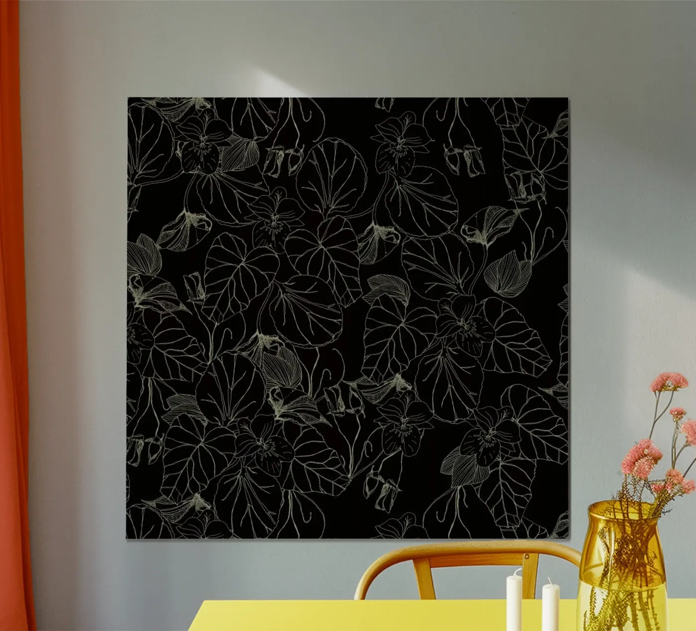 Flowers poster by Giulio Iurissevich