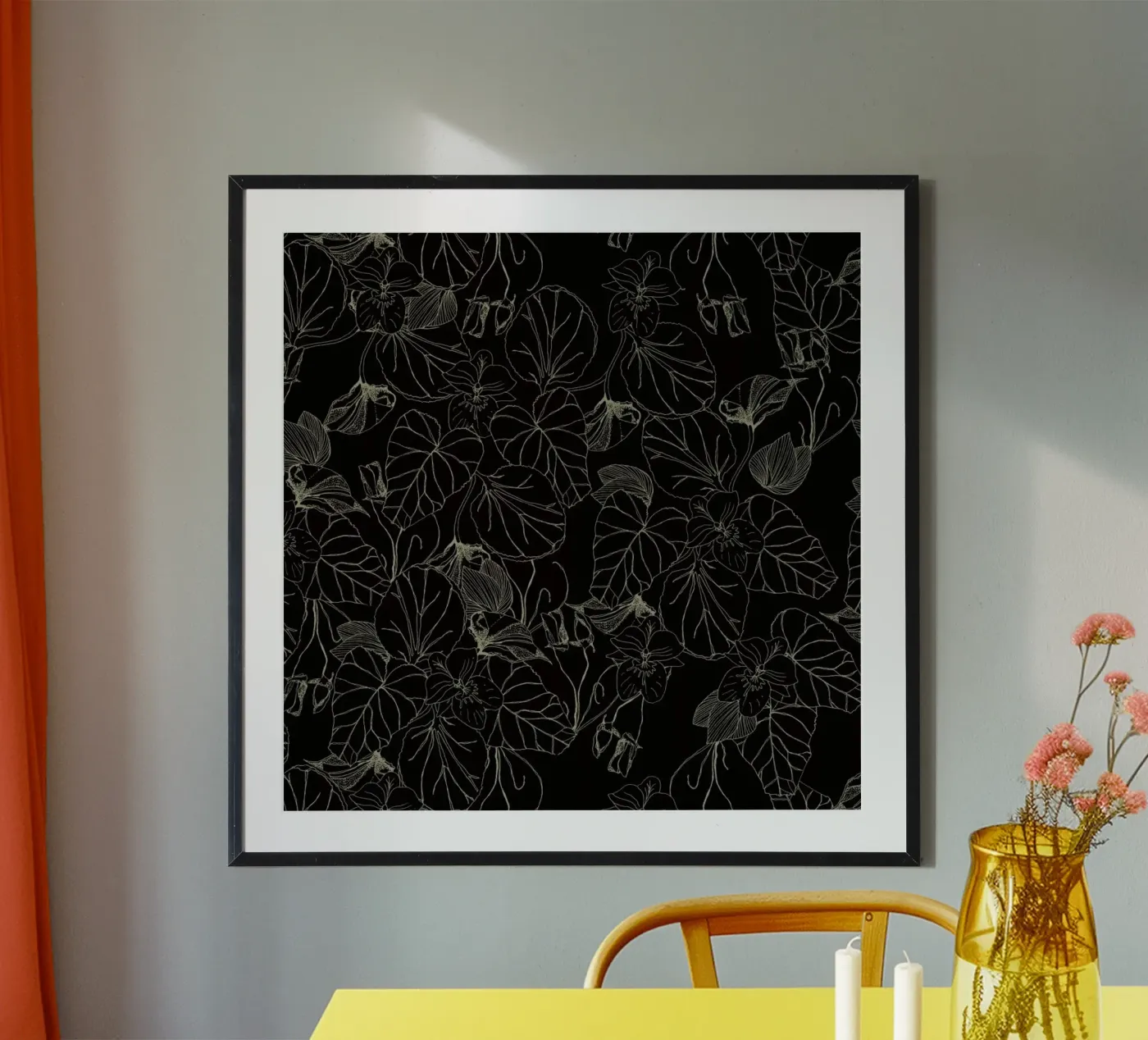 Flowers poster by Giulio Iurissevich