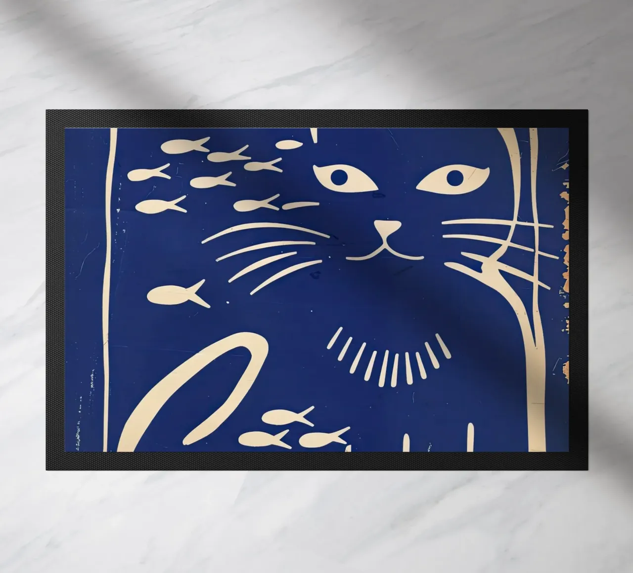 Gatto e pesce zerbino da DaarbyN