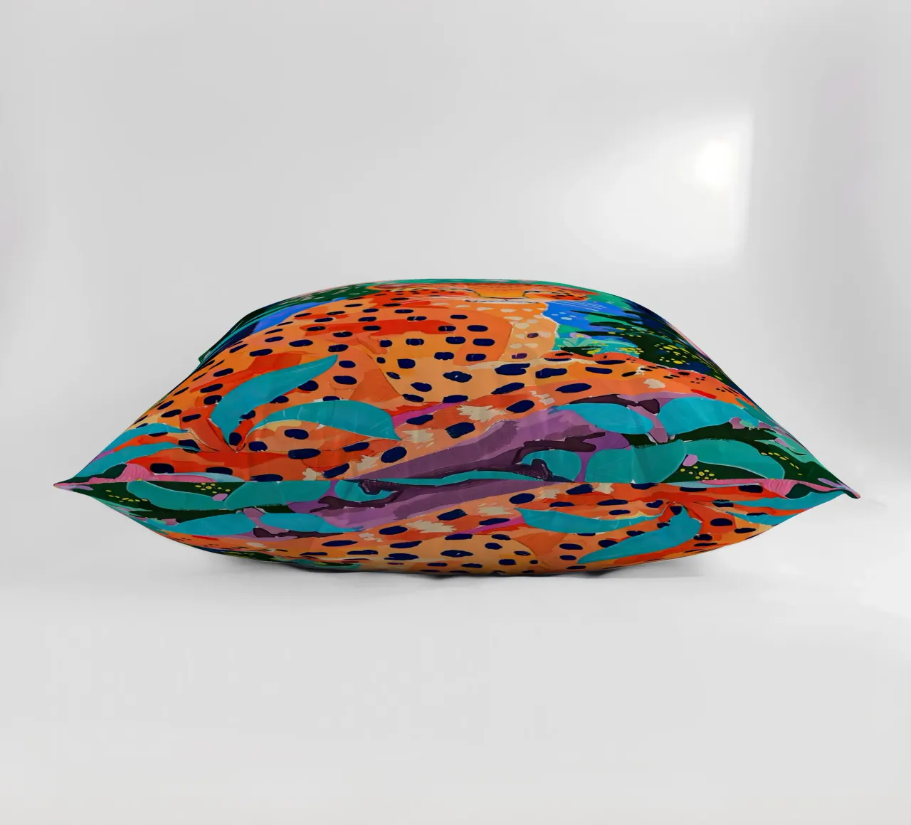 Dschungel-Leopard Kissen von DaarbyN
