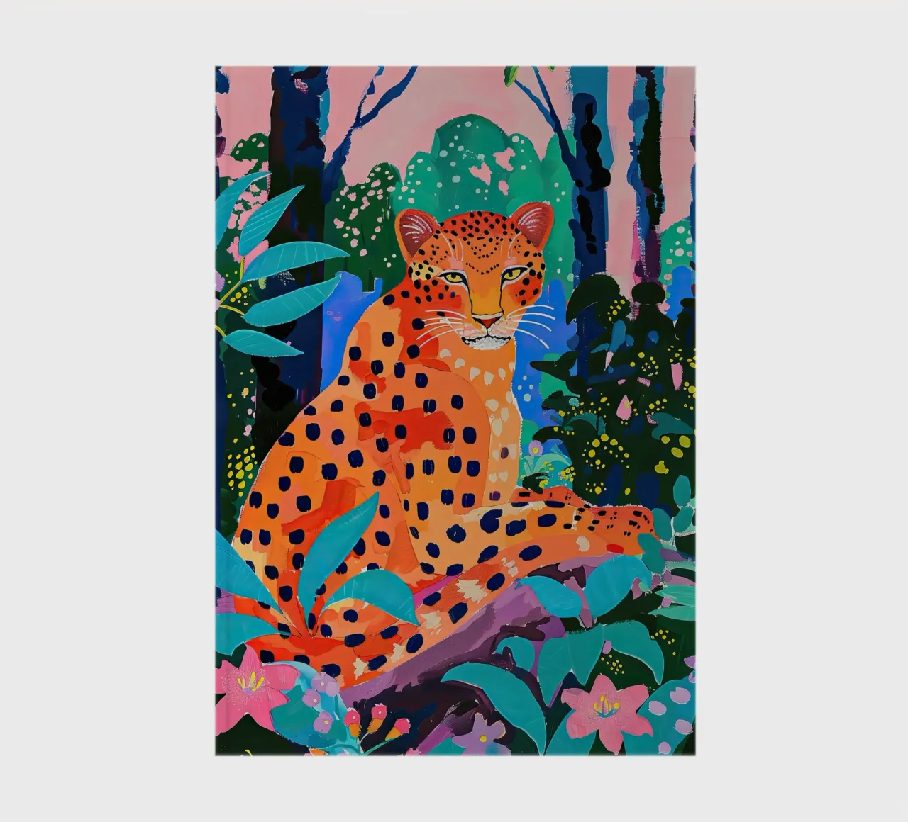 Jungle Leopard notebook by DaarbyN