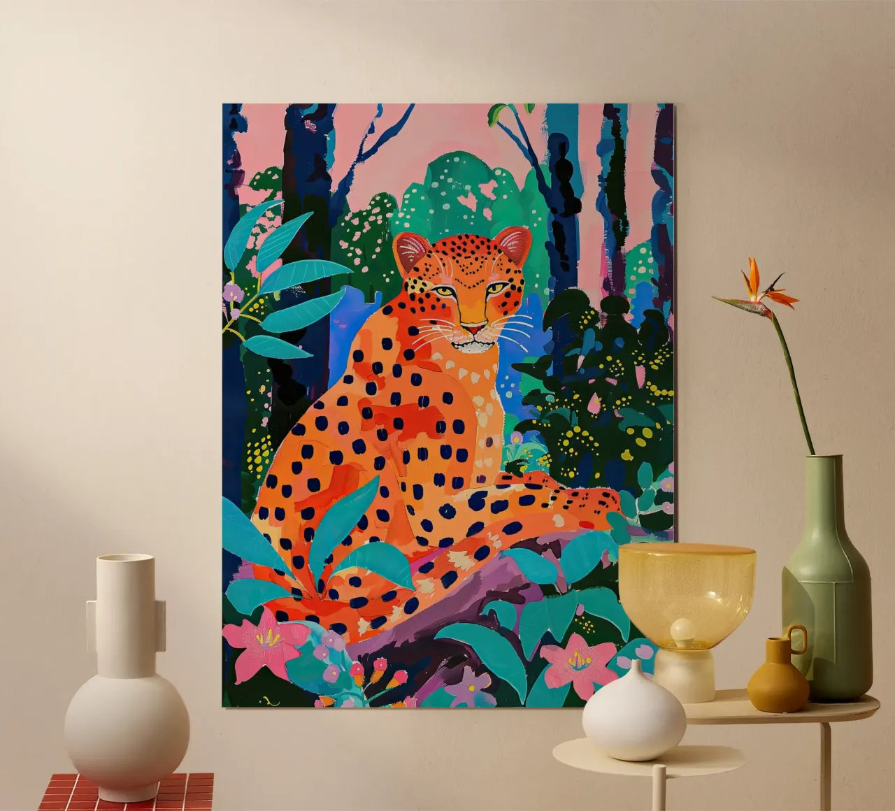 Léopard de la jungle poster de DaarbyN