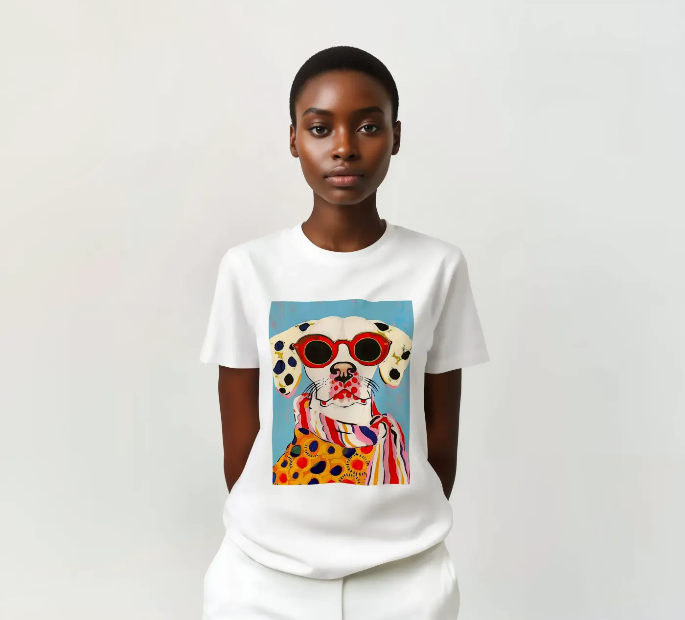 Moda cane t-shirt da DaarbyN
