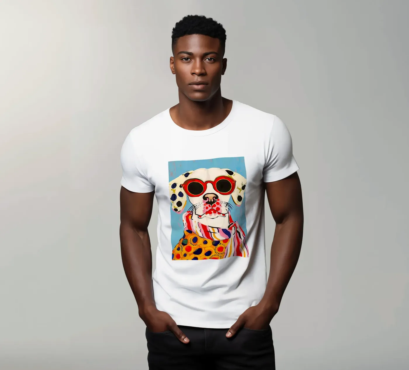 Moda cane t-shirt da DaarbyN