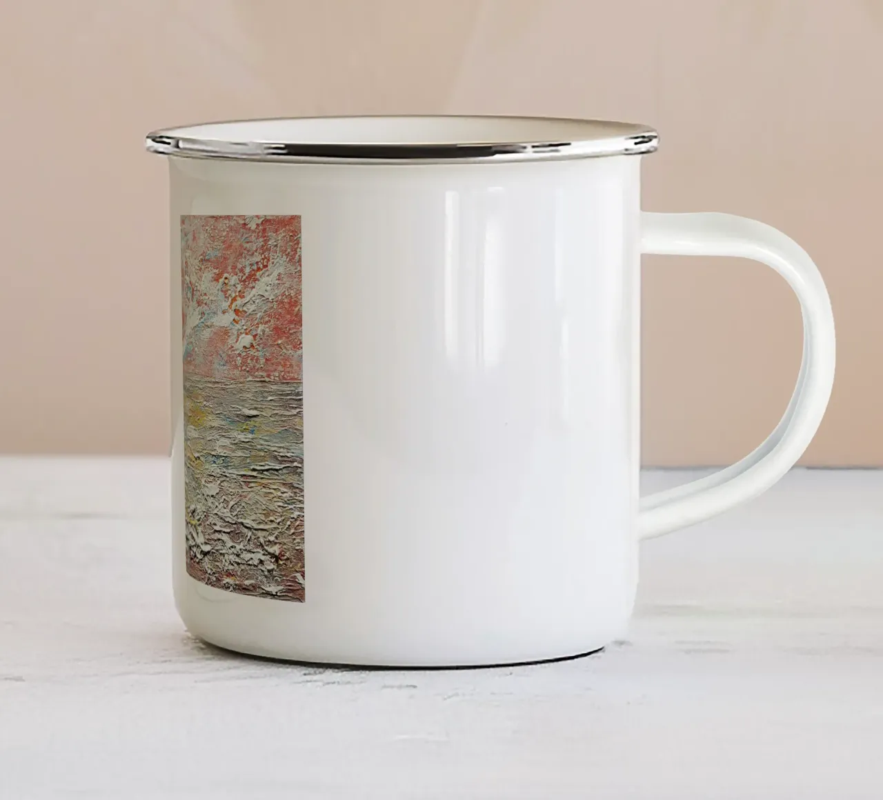3D DREAM 10 tazza in smalto da Thierry Vobmann Abstract painting