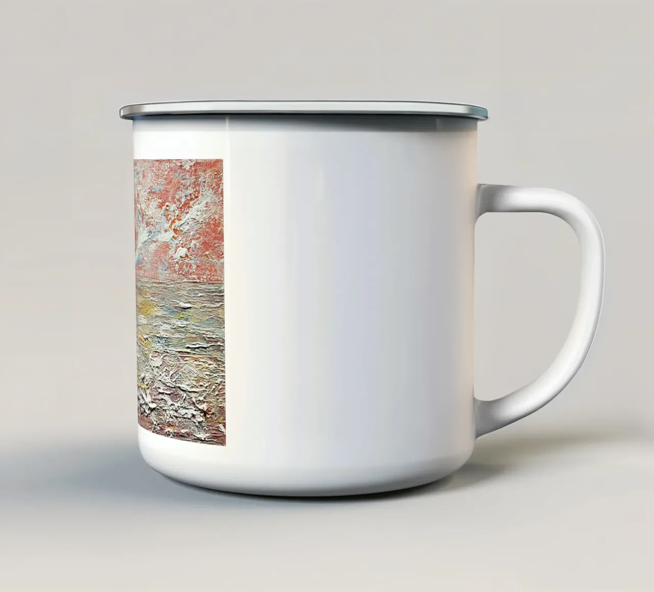 3D DREAM 10 tazza in smalto da Thierry Vobmann Abstract painting