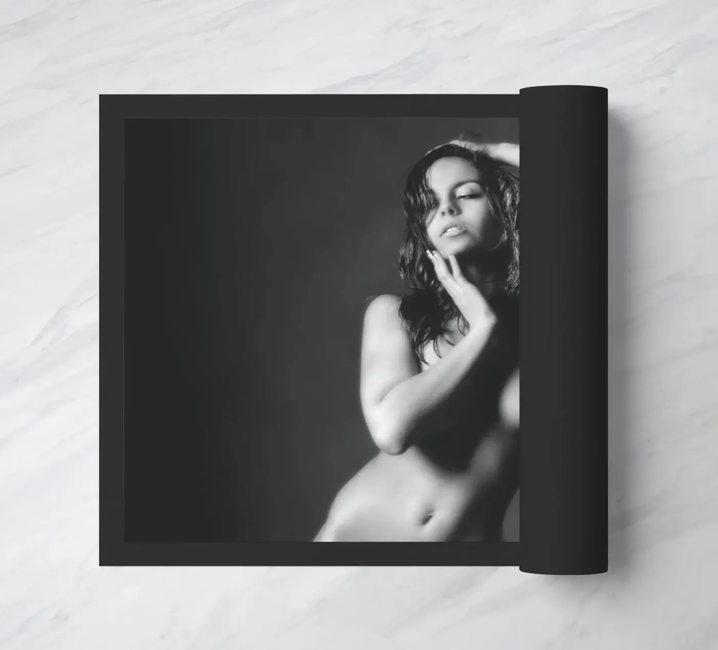 Adele X Mono deurmat van Dave Hare Photography