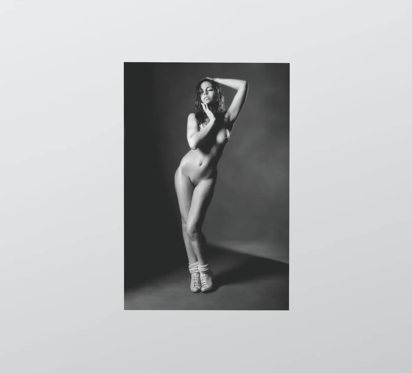 Adele X Mono sticker van Dave Hare Photography