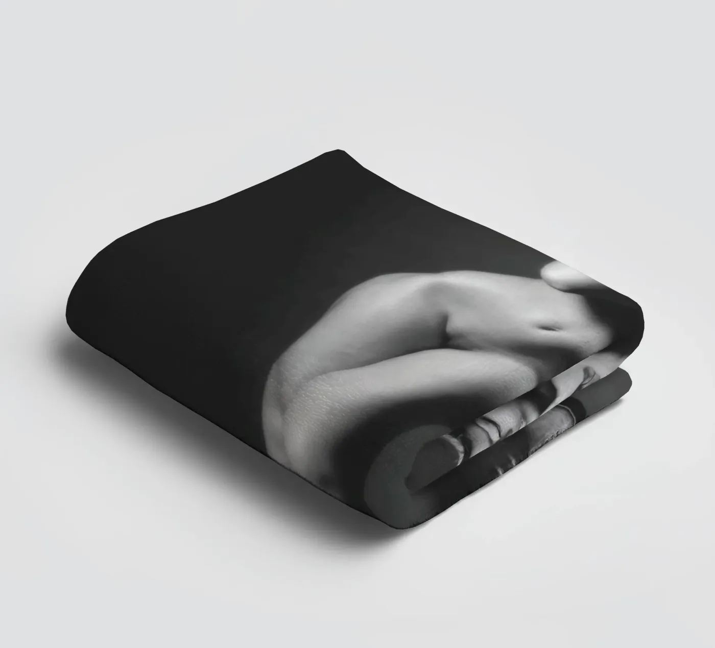 Adele X Mono badhanddoek van Dave Hare Photography