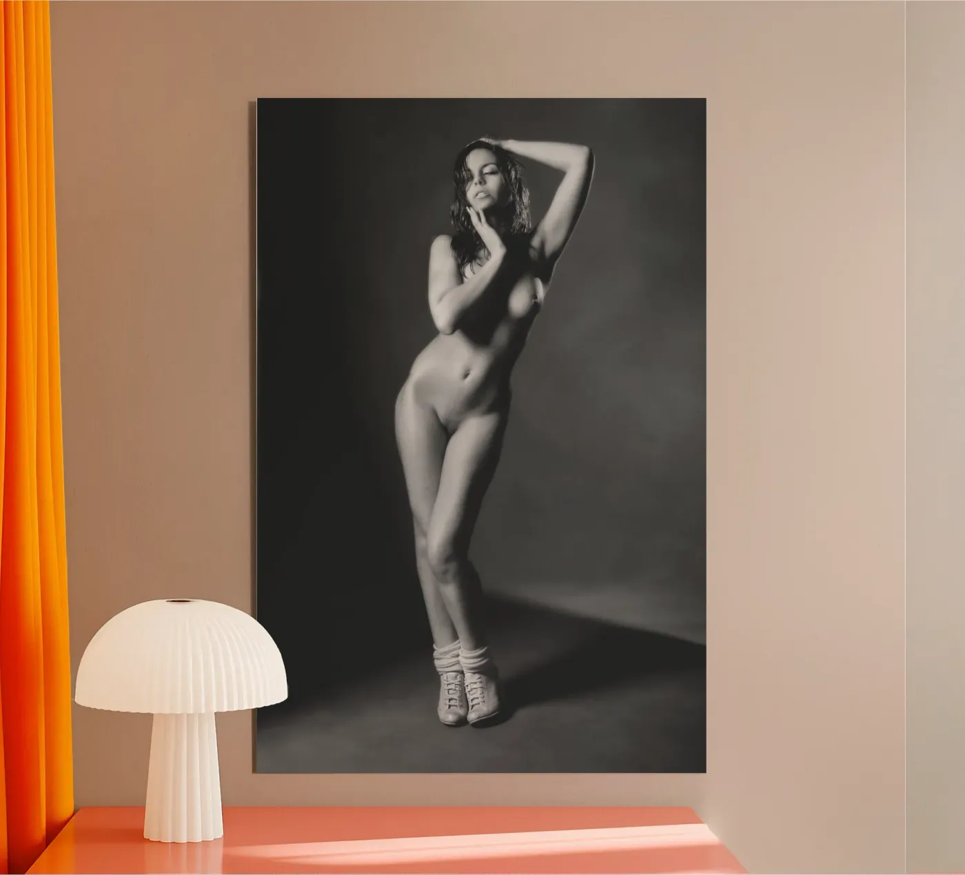 Adele X Mono panneau forex de Dave Hare Photography