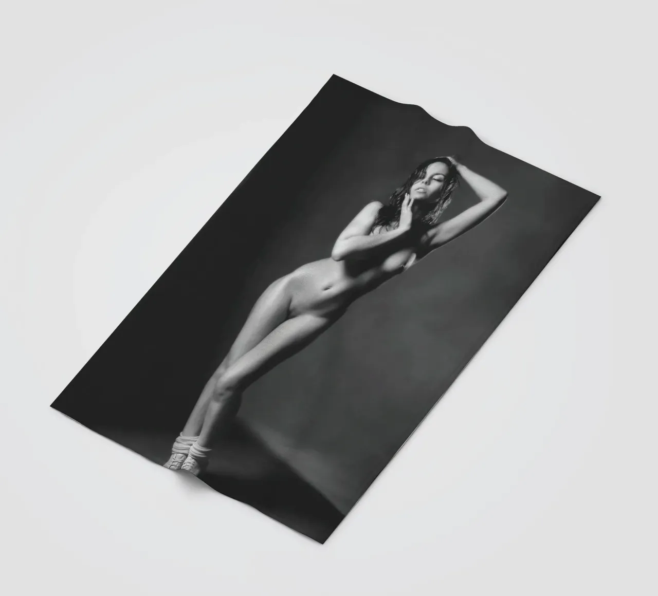 Adele X Mono Fleecedecke von Dave Hare Photography