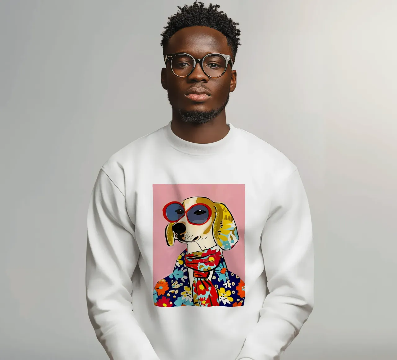 Mode Hund 2 Sweatshirt von DaarbyN