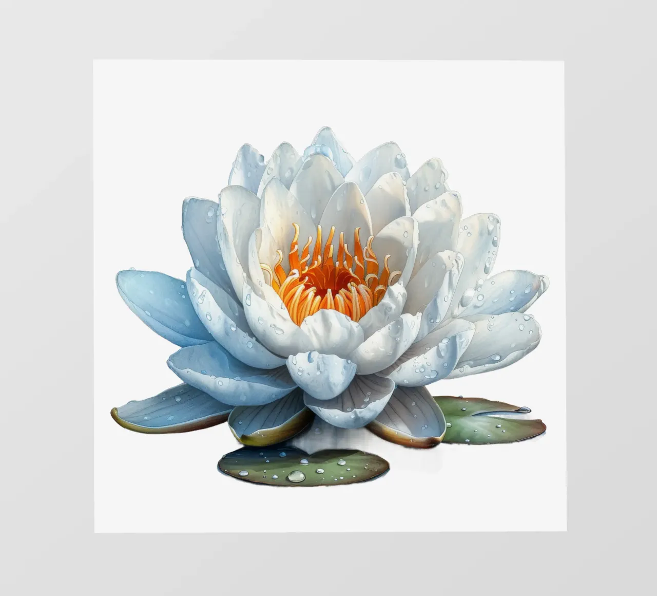 Fiore di ninfea telo in pvc da Bold Blooms