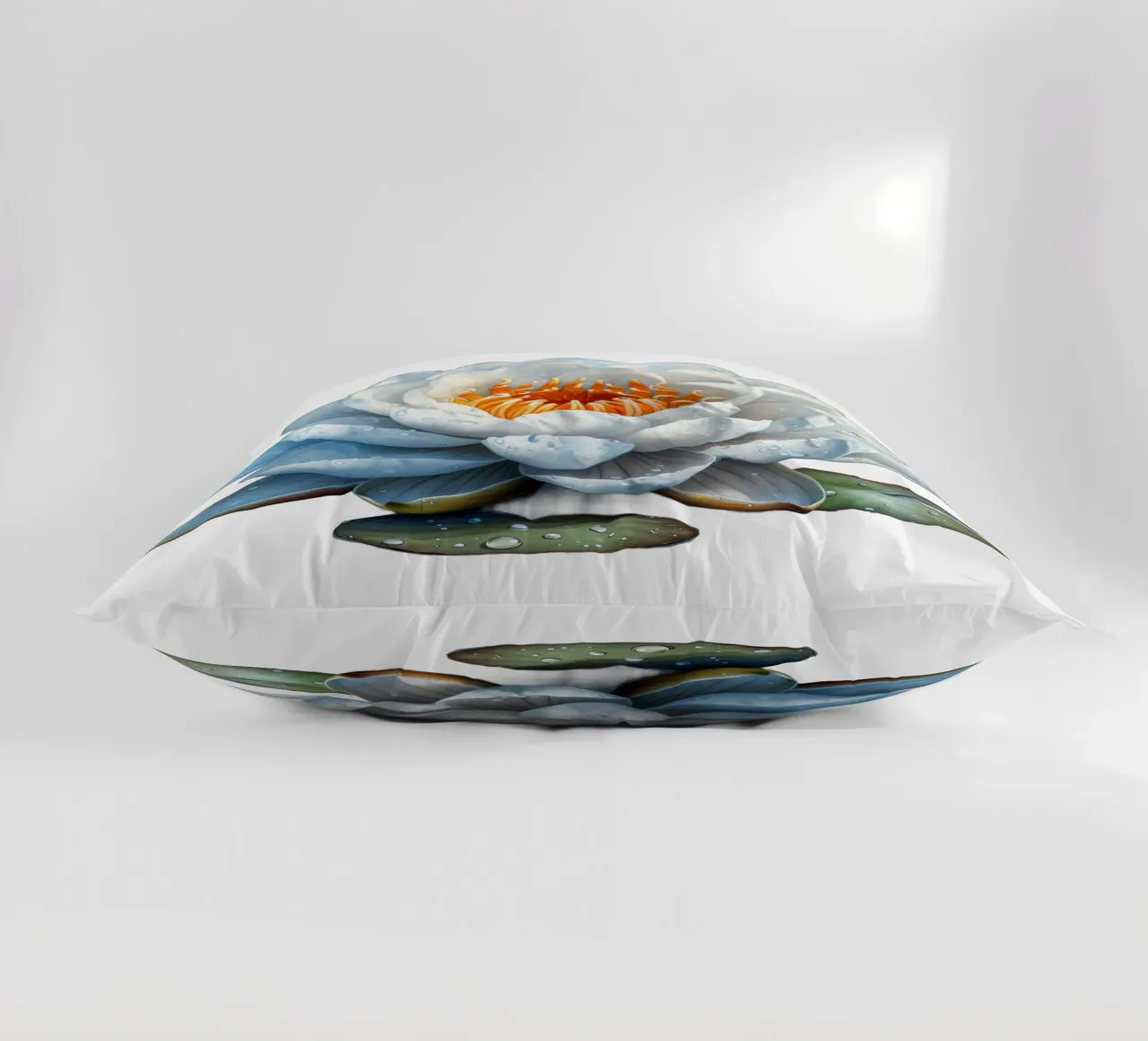Fiore di ninfea cuscino da Bold Blooms