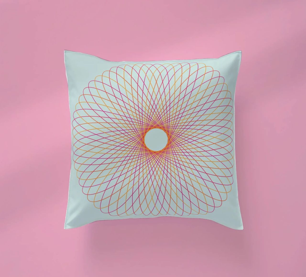 Spirograph Series – C01 cuscino da zimmerkunst