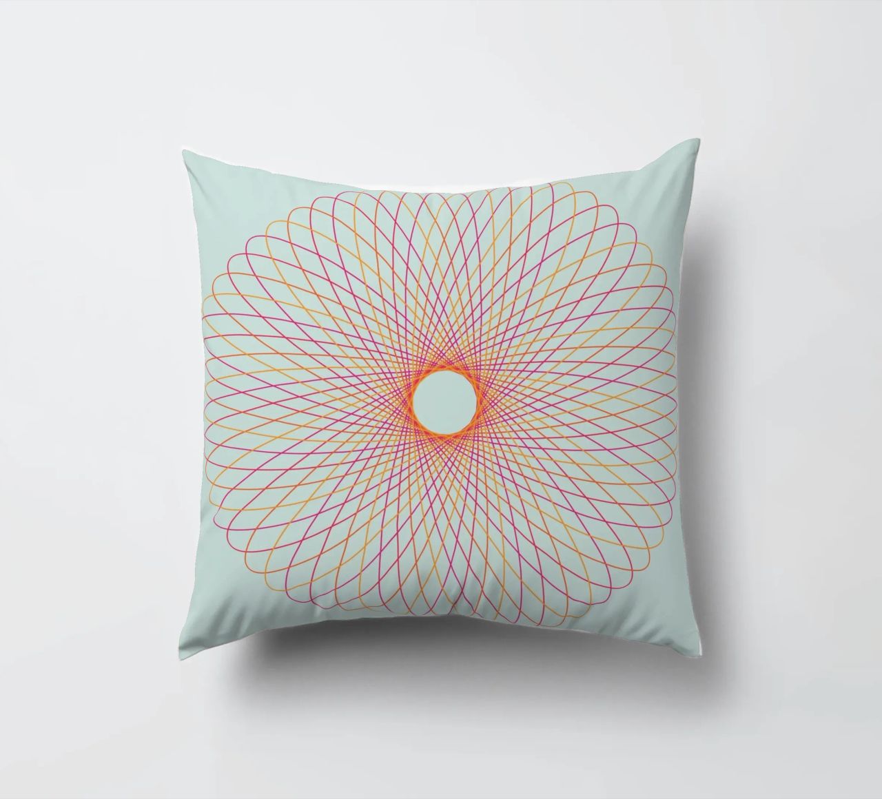 Spirograph Series – C01 cuscino da zimmerkunst
