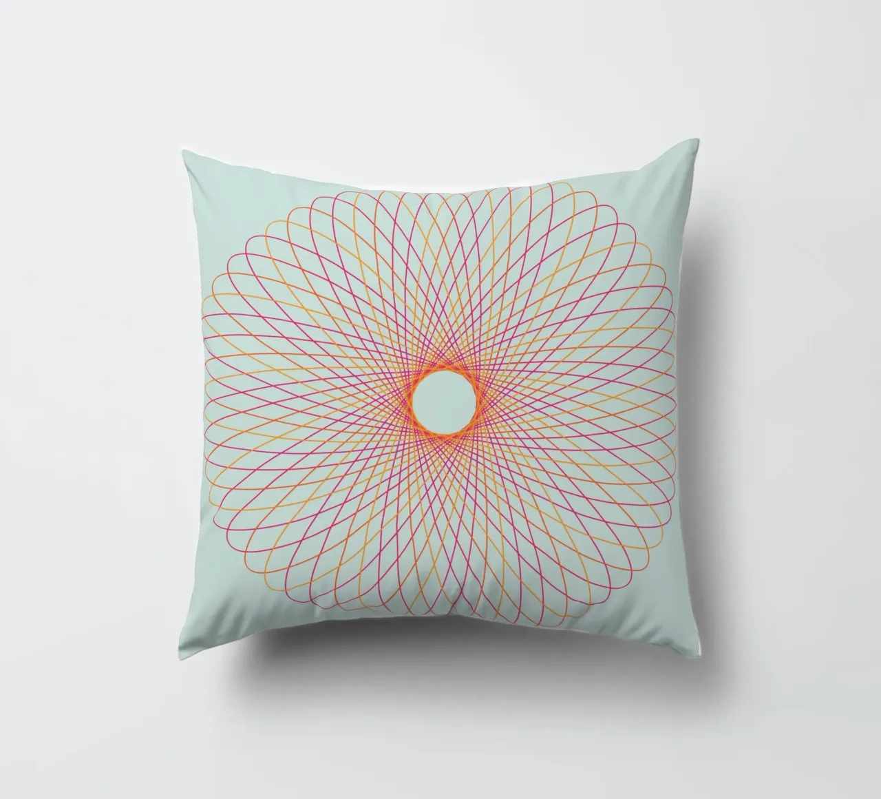 Spirograph Series – C01 cuscino da zimmerkunst