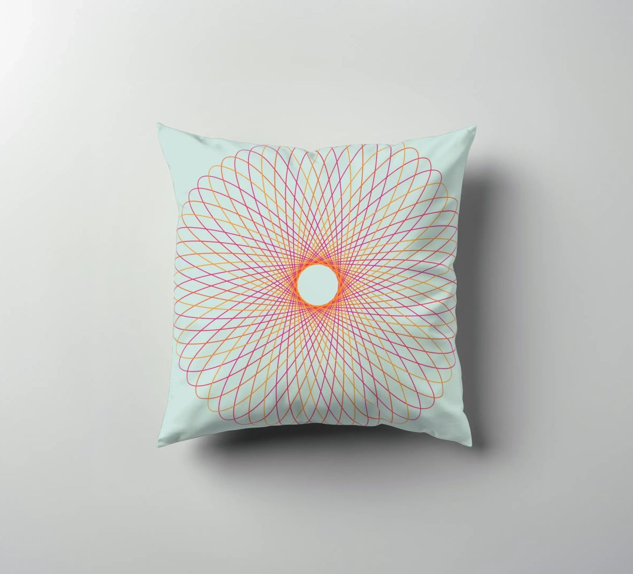 Spirograph Series – C01 cuscino da zimmerkunst