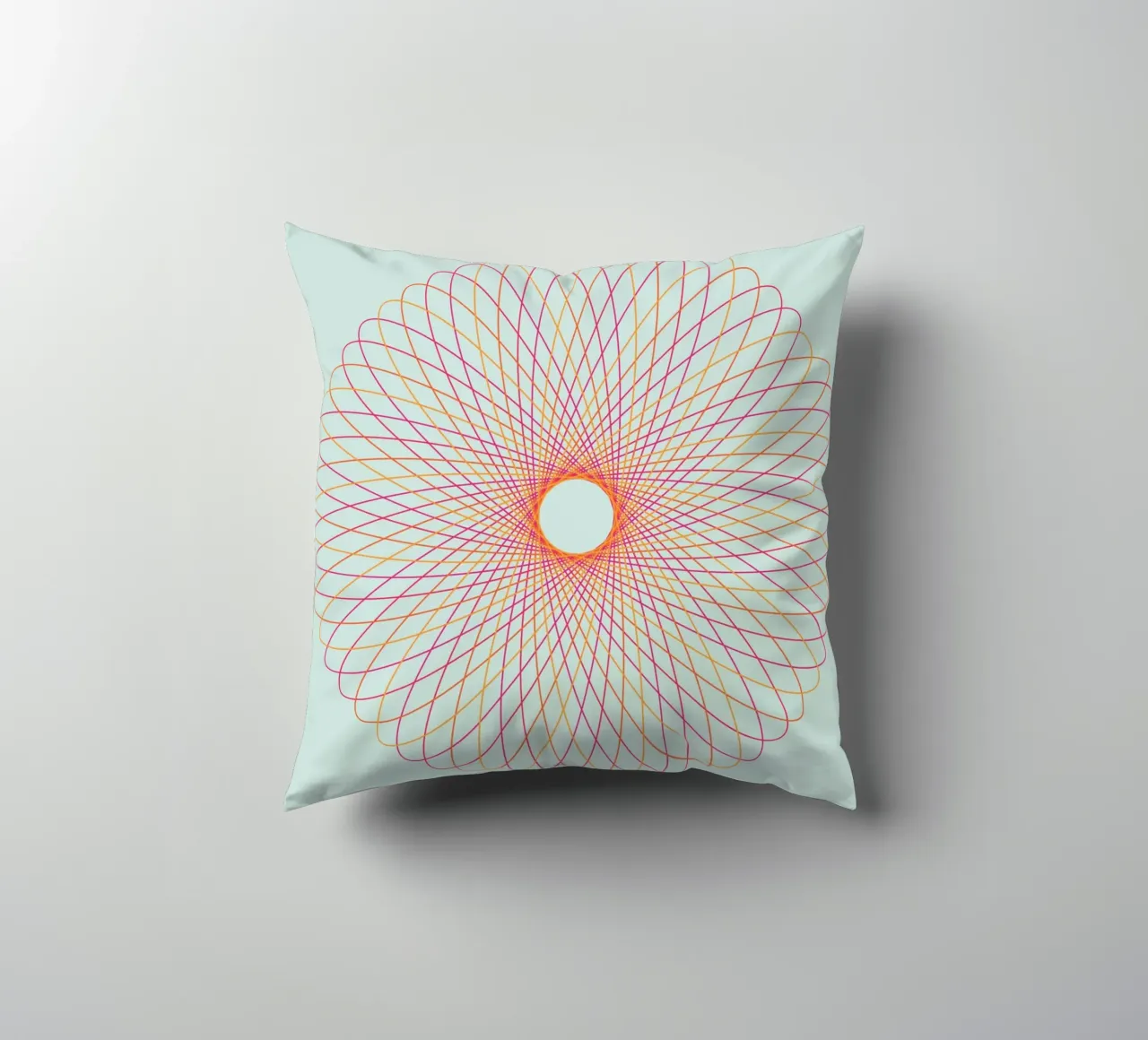 Spirograph Series – C01 cuscino da zimmerkunst