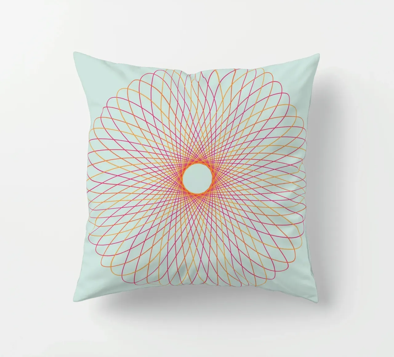 Spirograph Series – C01 cuscino da zimmerkunst