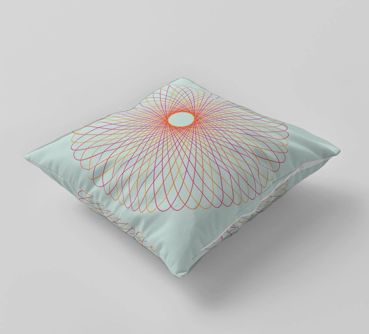 Spirograph Series – C01 cuscino da zimmerkunst