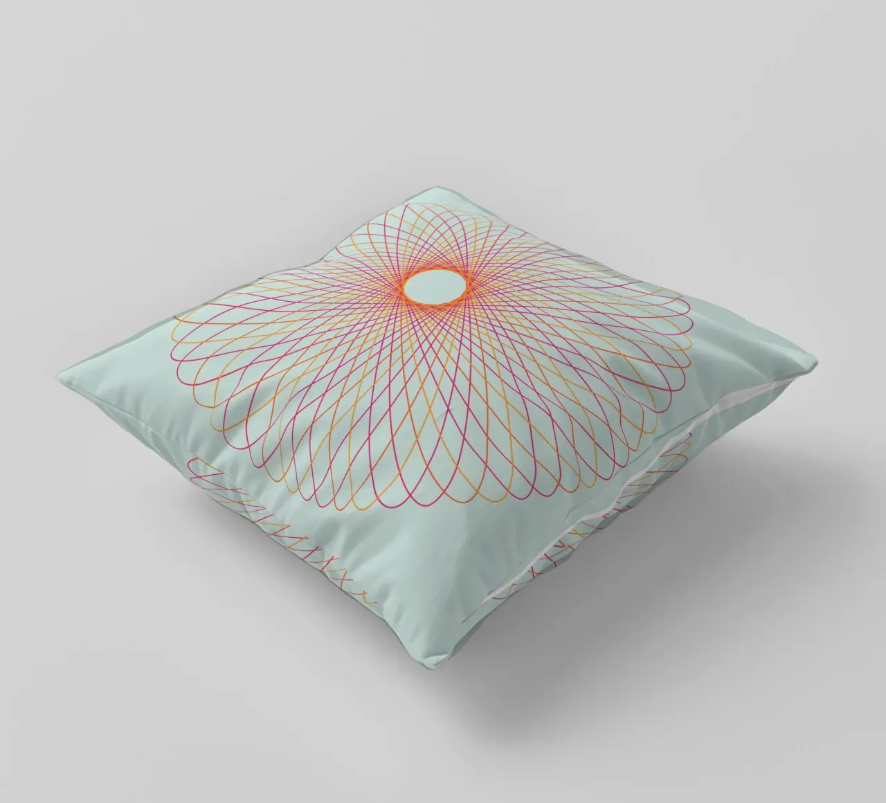 Spirograph Series – C01 coussin de zimmerkunst
