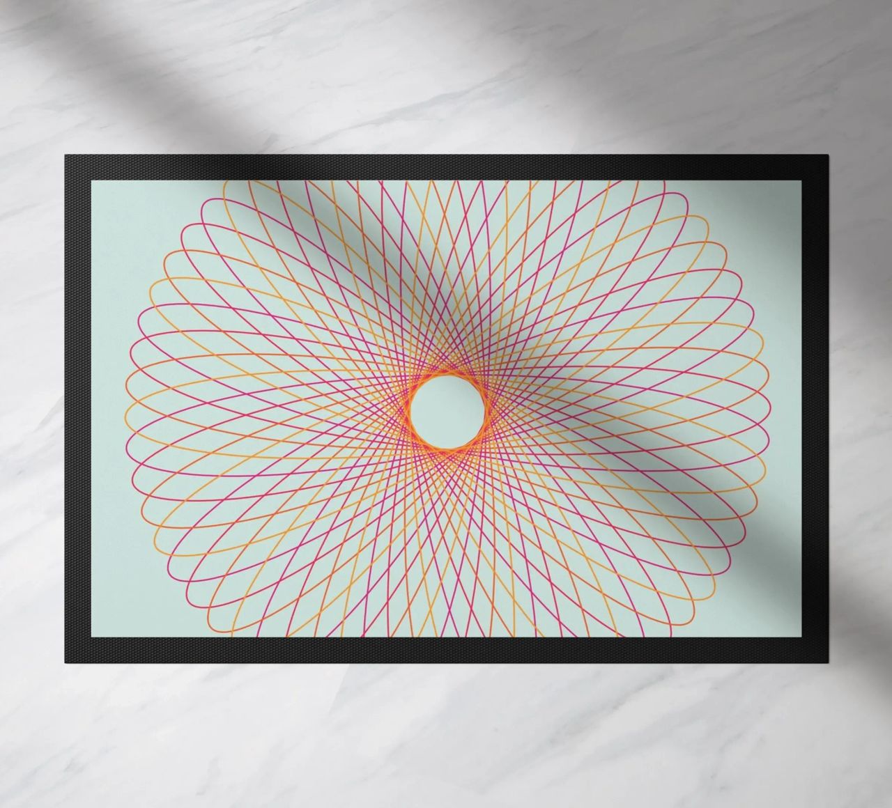 Spirograph Series – C01 felpudo de zimmerkunst