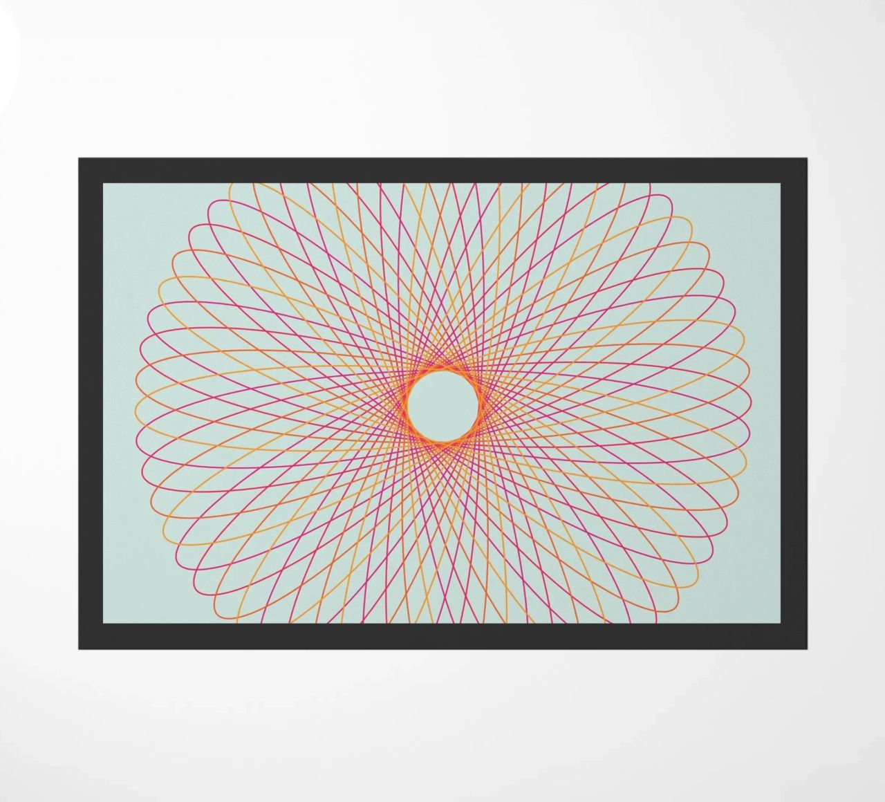 Spirograph Series – C01 felpudo de zimmerkunst