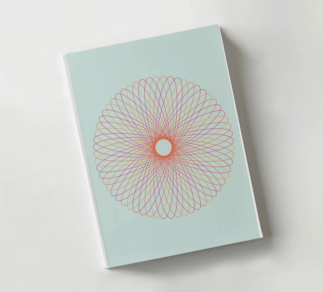 Spirograph Series – C01 notebook by zimmerkunst
